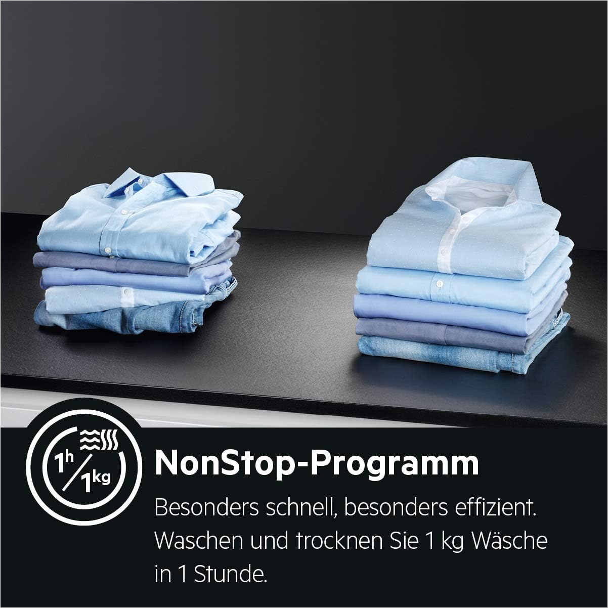 AEG L7WBA60680 Waschtrockner / DualSense - Schonende Pflege / 8 kg Wäsche / 1600 U/min Weiß