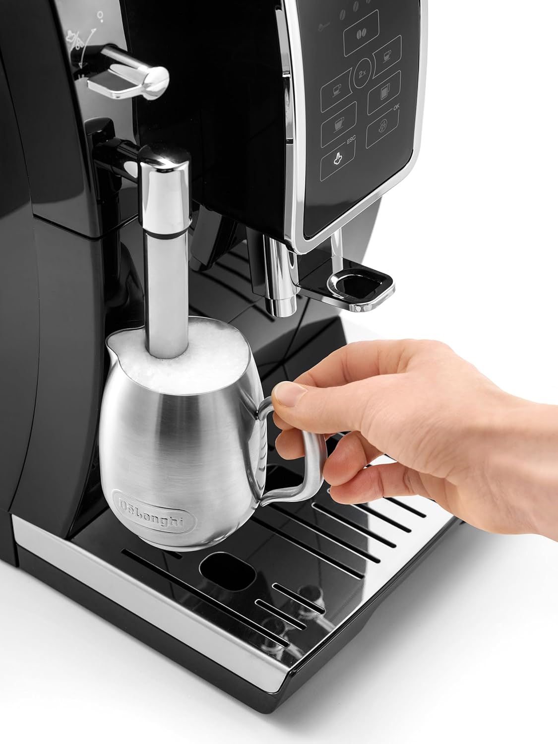De'Longhi Dinamica ECAM 350.15.B Kaffeevollautomat, schwarz