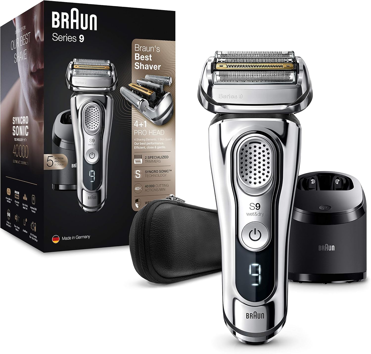 Braun Series 9 9395cc Herren-Elektrorasierer