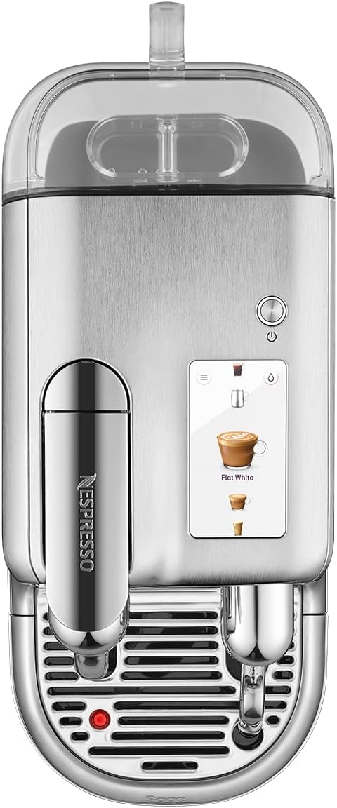 Nespresso SNE900 the Creatista Pro Kaffeekapselmaschine von Sage, Gebürstetes Edelstahl, Brushed Stainles Steel