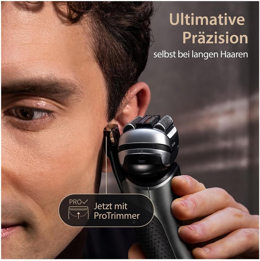 Braun Series 9 Pro Premium Herrenrasierer, 9465 cc, Edelmetall