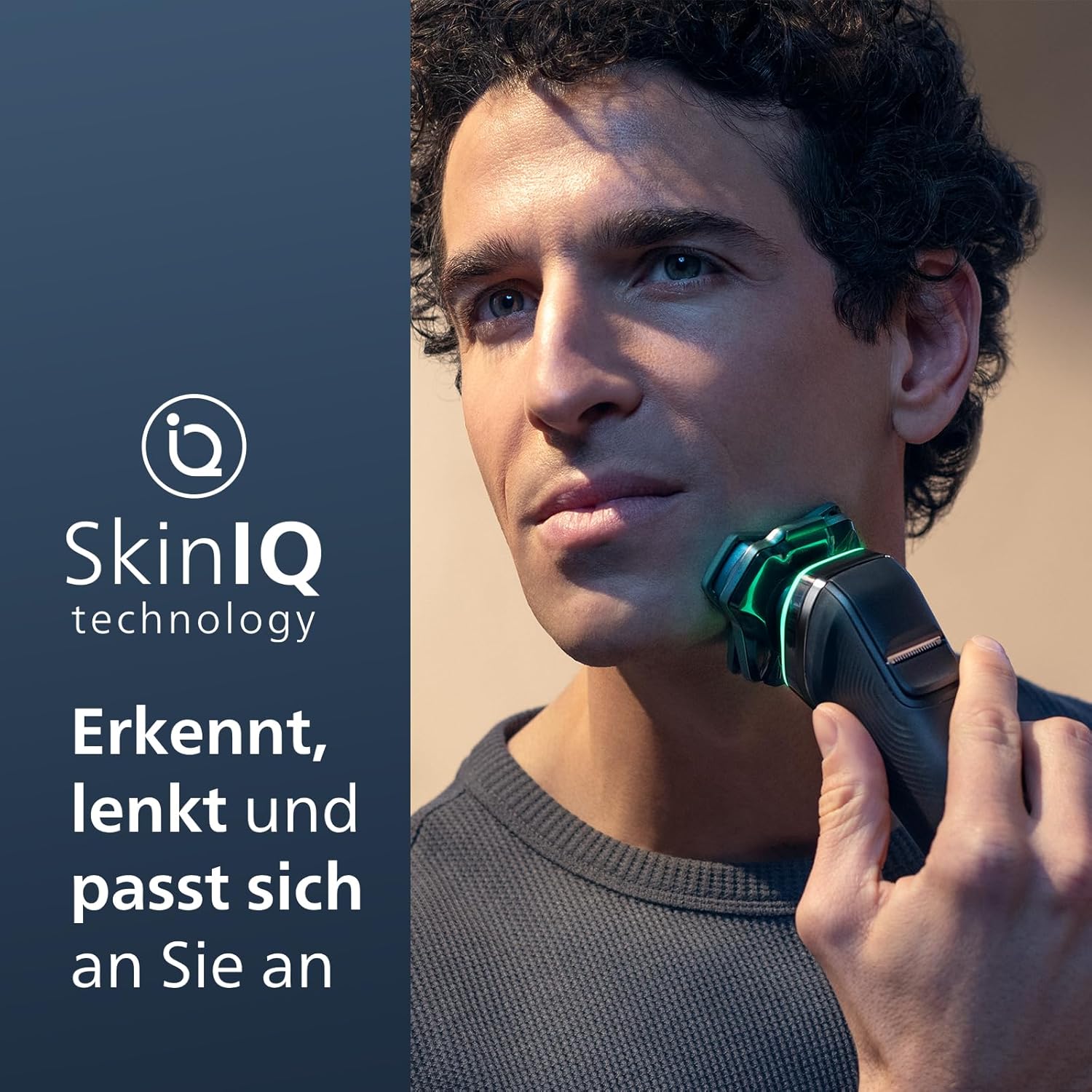 Philips Shaver Series 9000 – Elektrischer Nass- und Trockenrasierer, dunkles Chrom, Modell S9987/55