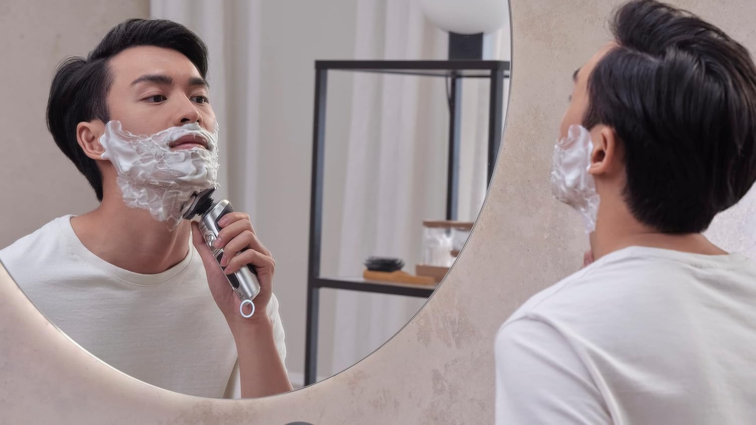 Philips Shaver S9000 Prestige – Elektrischer Nass- und Trockenrasierer (Modell SP9871/22)