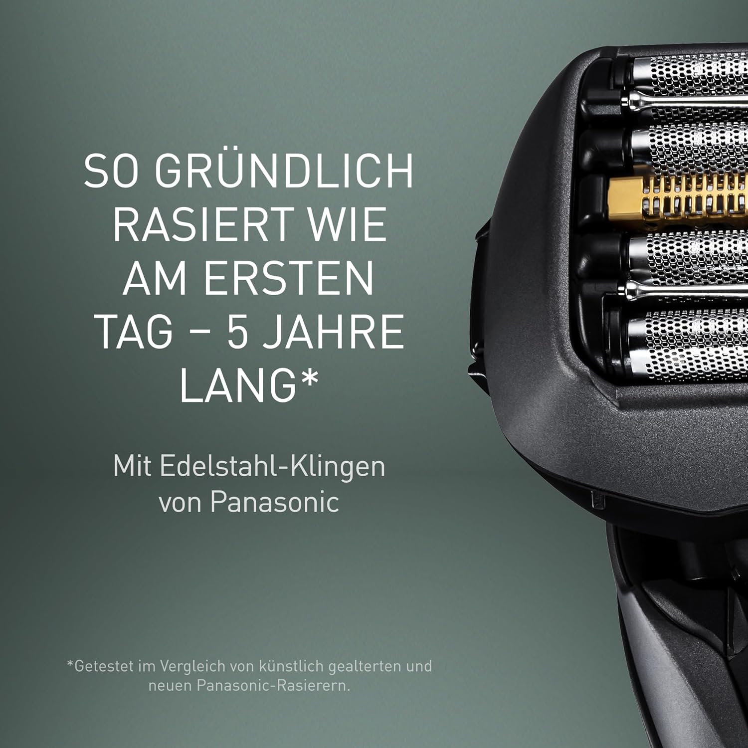 Panasonic Series 900 Premium Nass- und Trockenrasierer ES-LV6U Herren, Mattschwarz