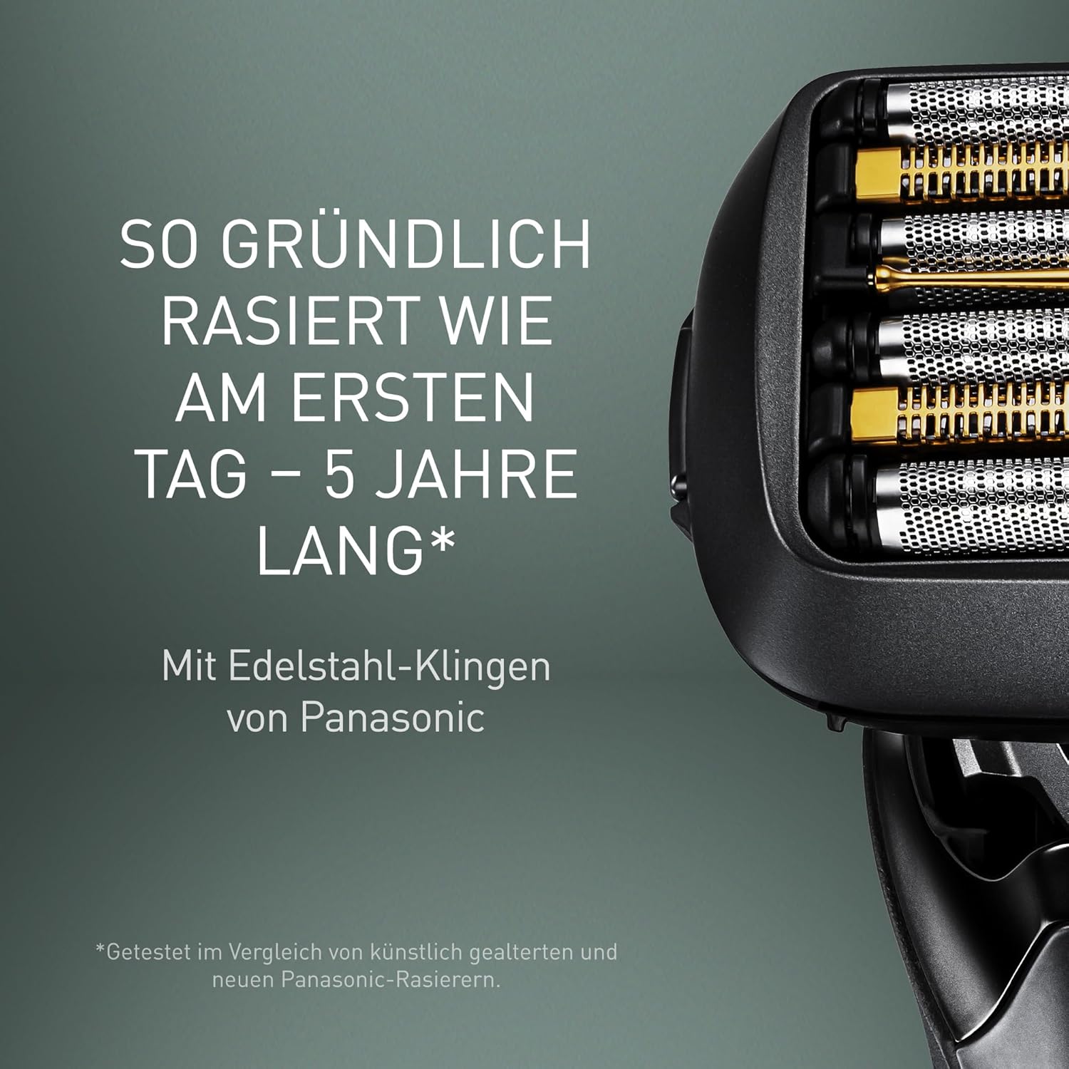 Panasonic ES-LS6A-K803 Herren-Nass- und Trockenrasierer mit 6 Klingen