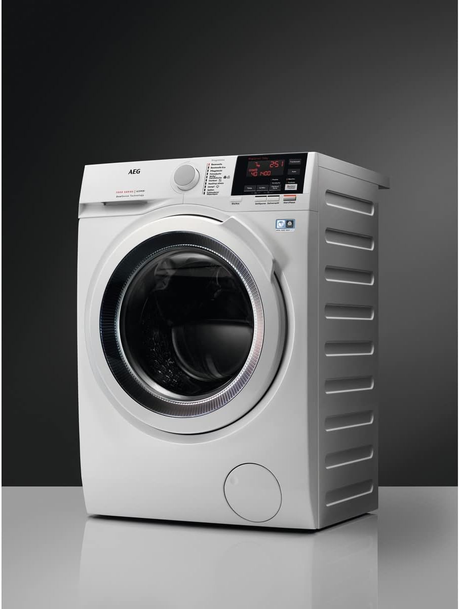 AEG L7WBA60680 Waschtrockner / DualSense - Schonende Pflege / 8 kg Wäsche / 1600 U/min Weiß