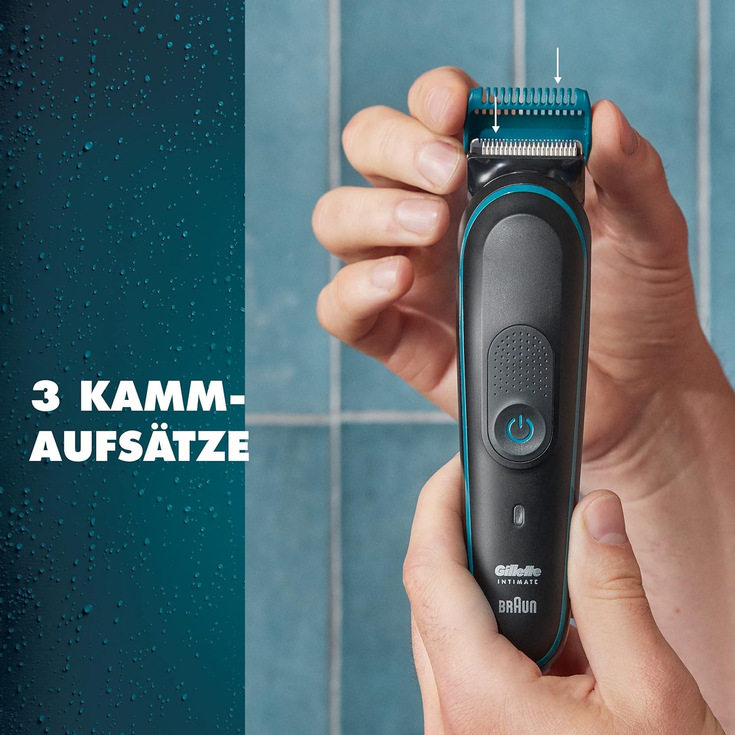Braun Series 9 Pro+ Herrenrasierer, wasserdicht