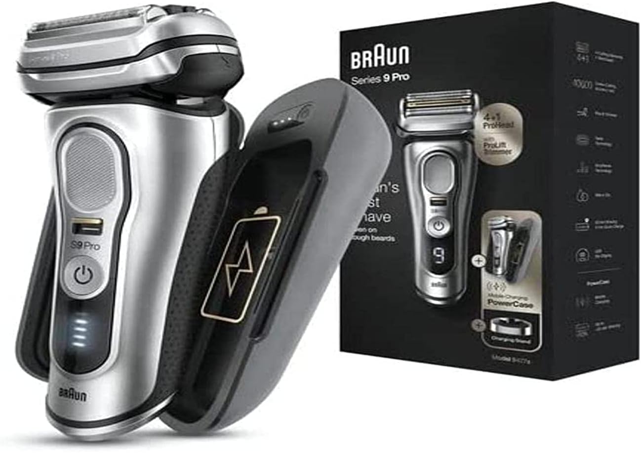 Braun Rasierer Serie 9 9427s | Nass- und Trockengebrauch