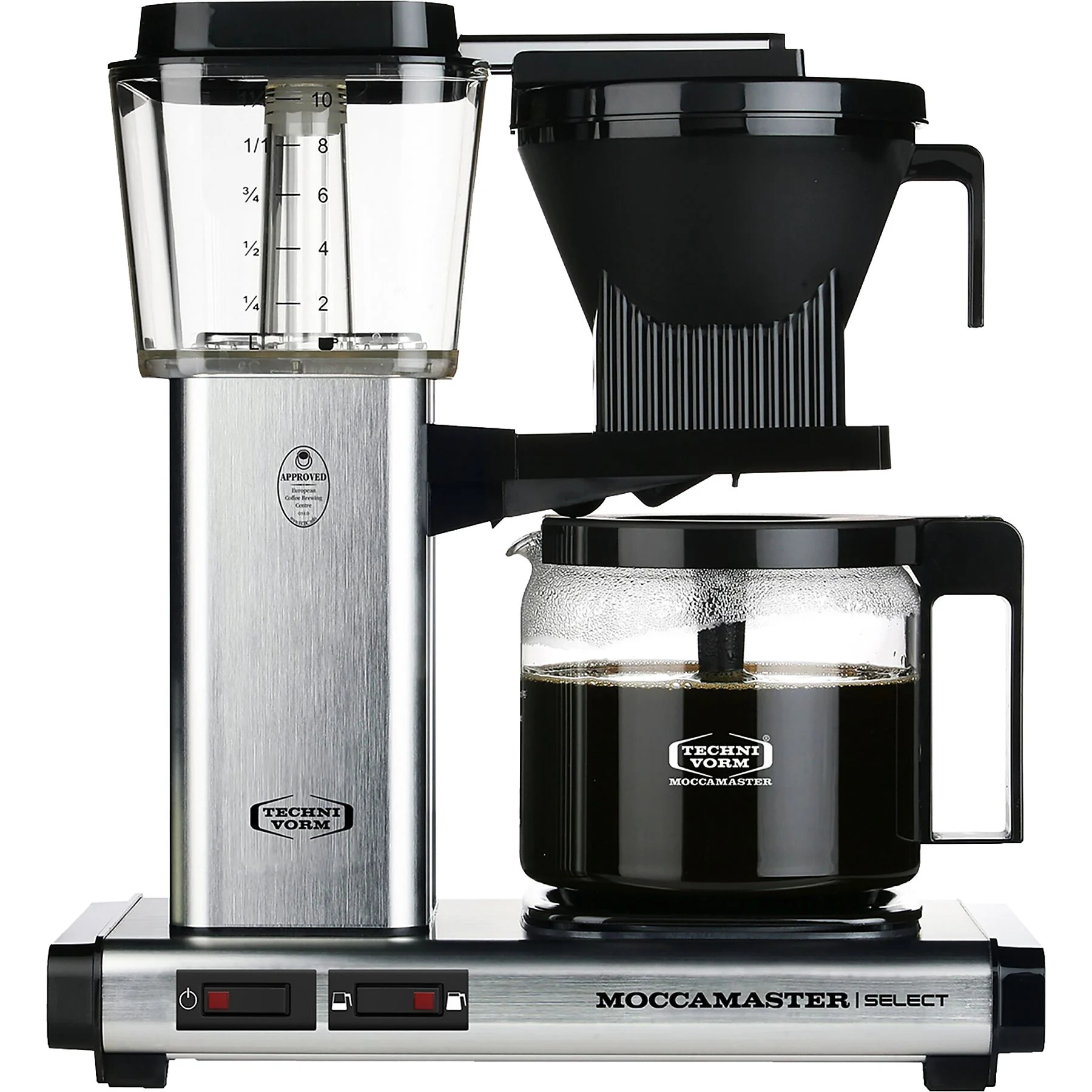 MOCCAMASTER KBG Select Filterkaffeemaschine Brushed