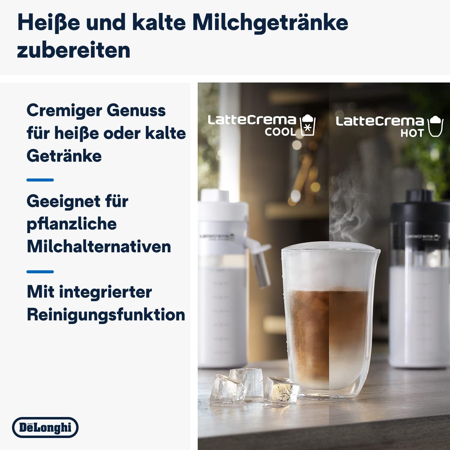 De'Longhi Eletta Explore ECAM452.57.G Kaffeevollautomat, Schwarz