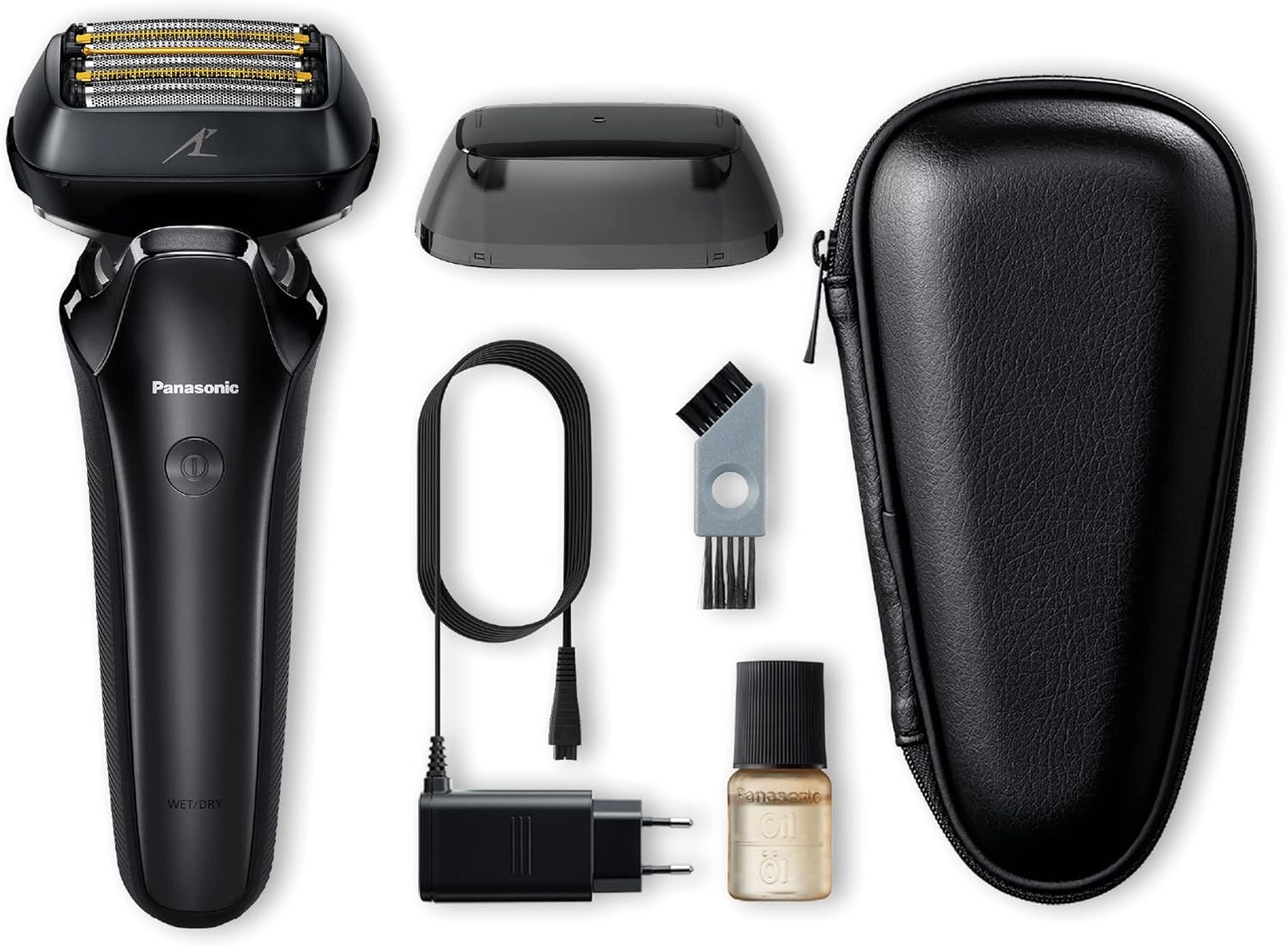Panasonic ES-LS6A-K803 Herren-Nass- und Trockenrasierer mit 6 Klingen