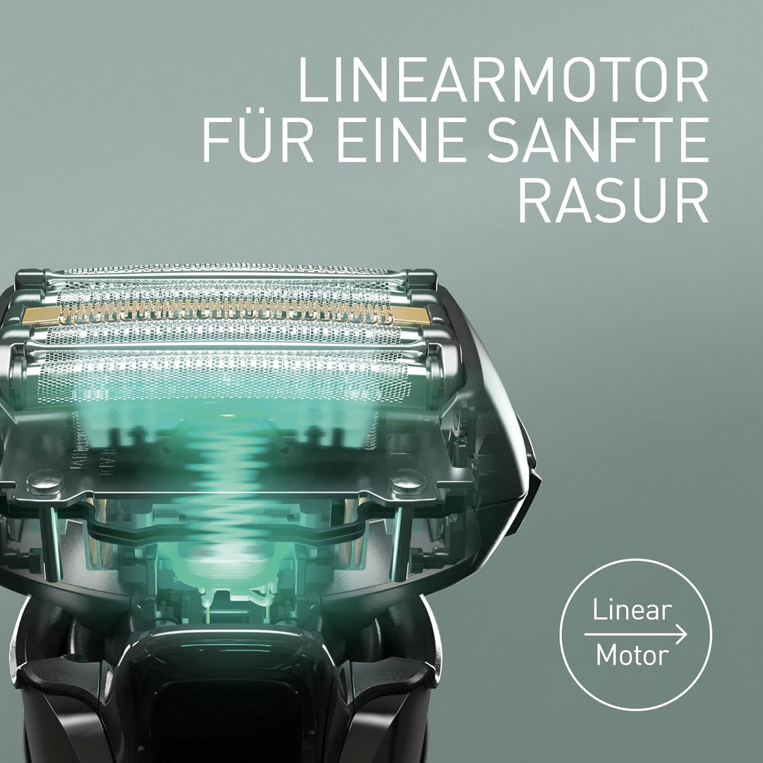 Panasonic Series 900 Premium Nass- und Trockenrasierer ES-LV6U Herren, Mattschwarz