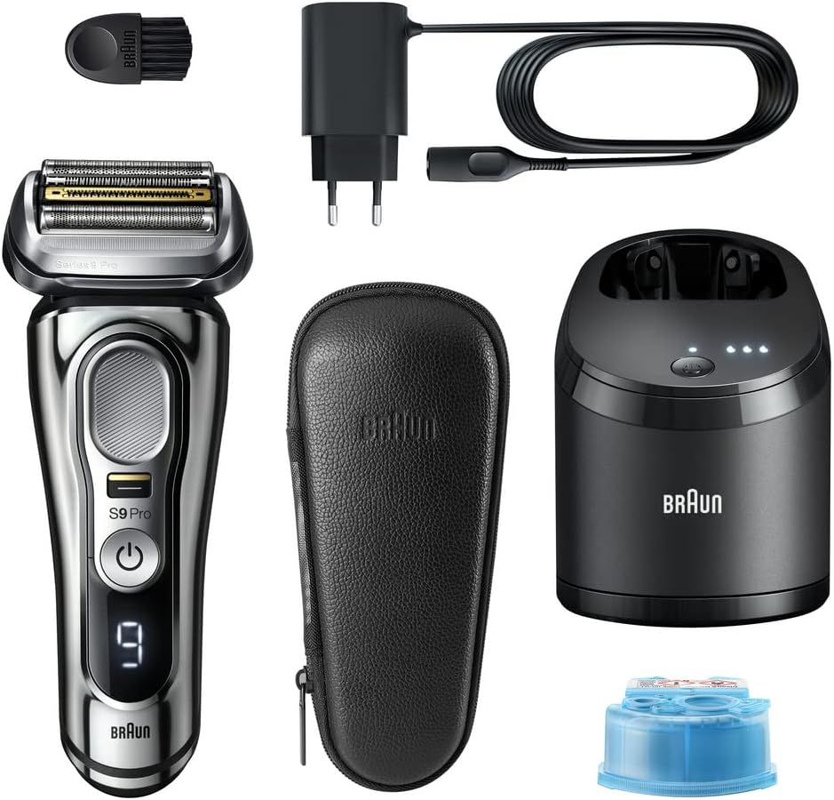 Braun Series 9 Pro Premium Elektrorasierer, 9486 cc, Chrom