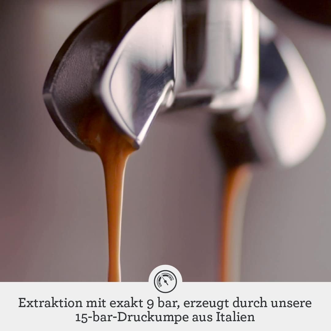 Sage - The Barista Pro - Kaffeevollautomat mit manuellem Milchaufschäumer - Gebürsteter Edelstah