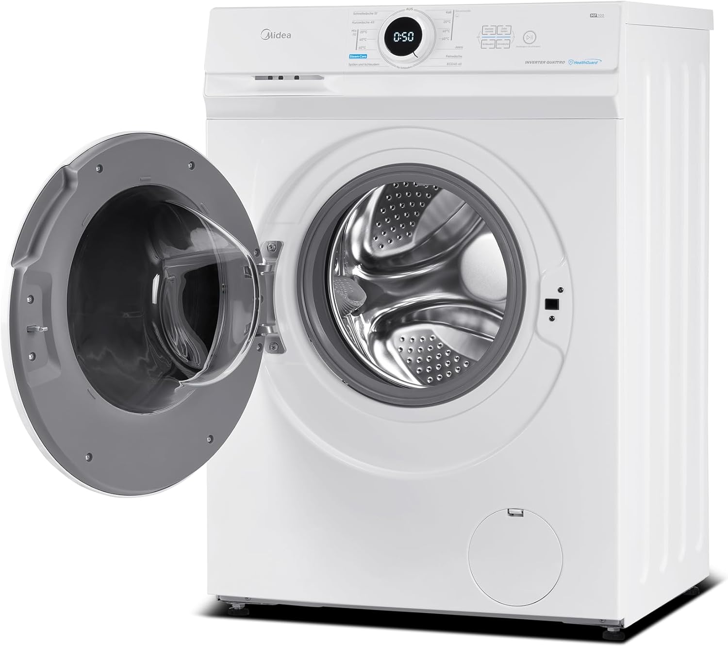 Midea MF10EW70B Waschmaschine/7 kg/1400 U/min, weiß