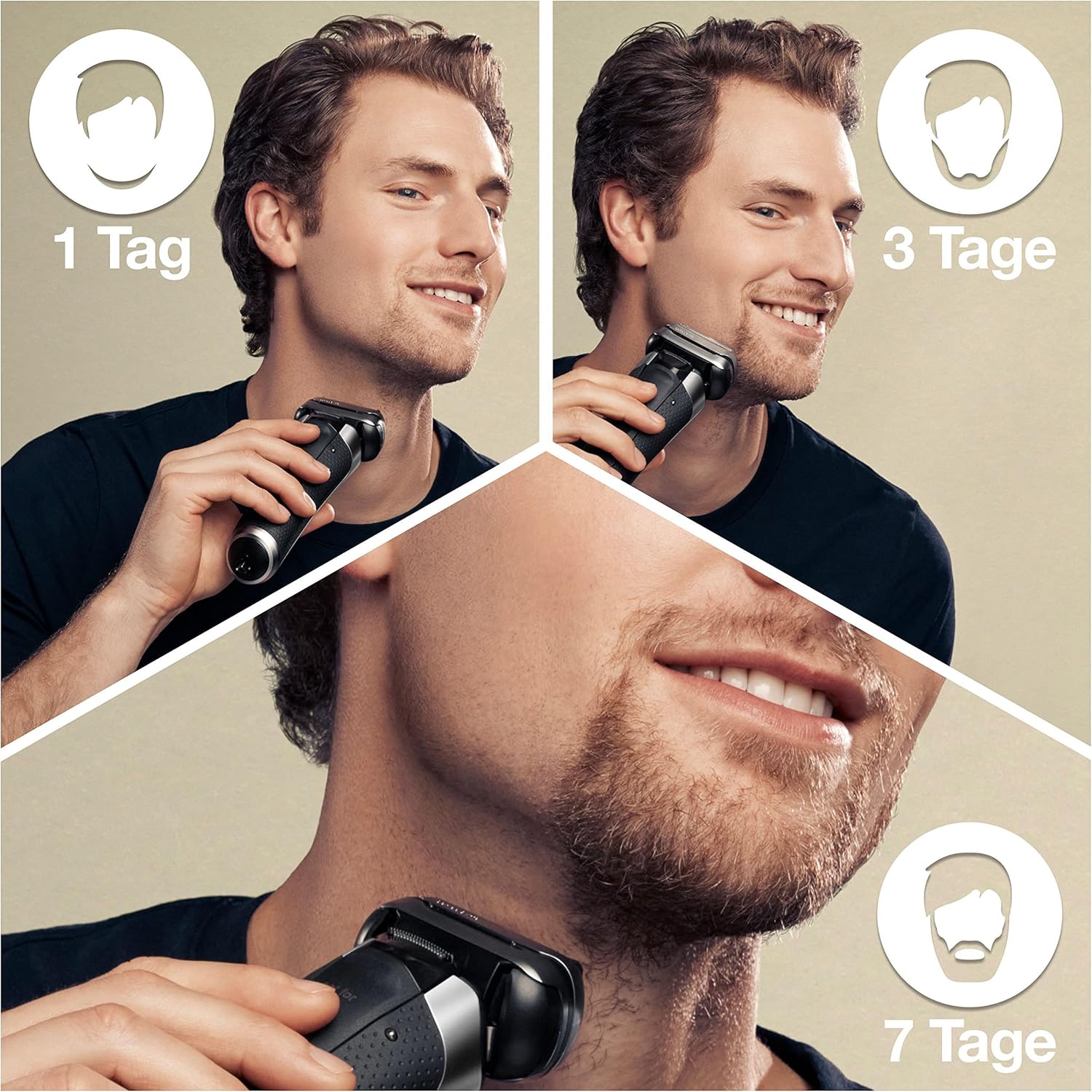 Braun Series 9 Pro Premium Elektrorasierer, 9496 cc, Chrom
