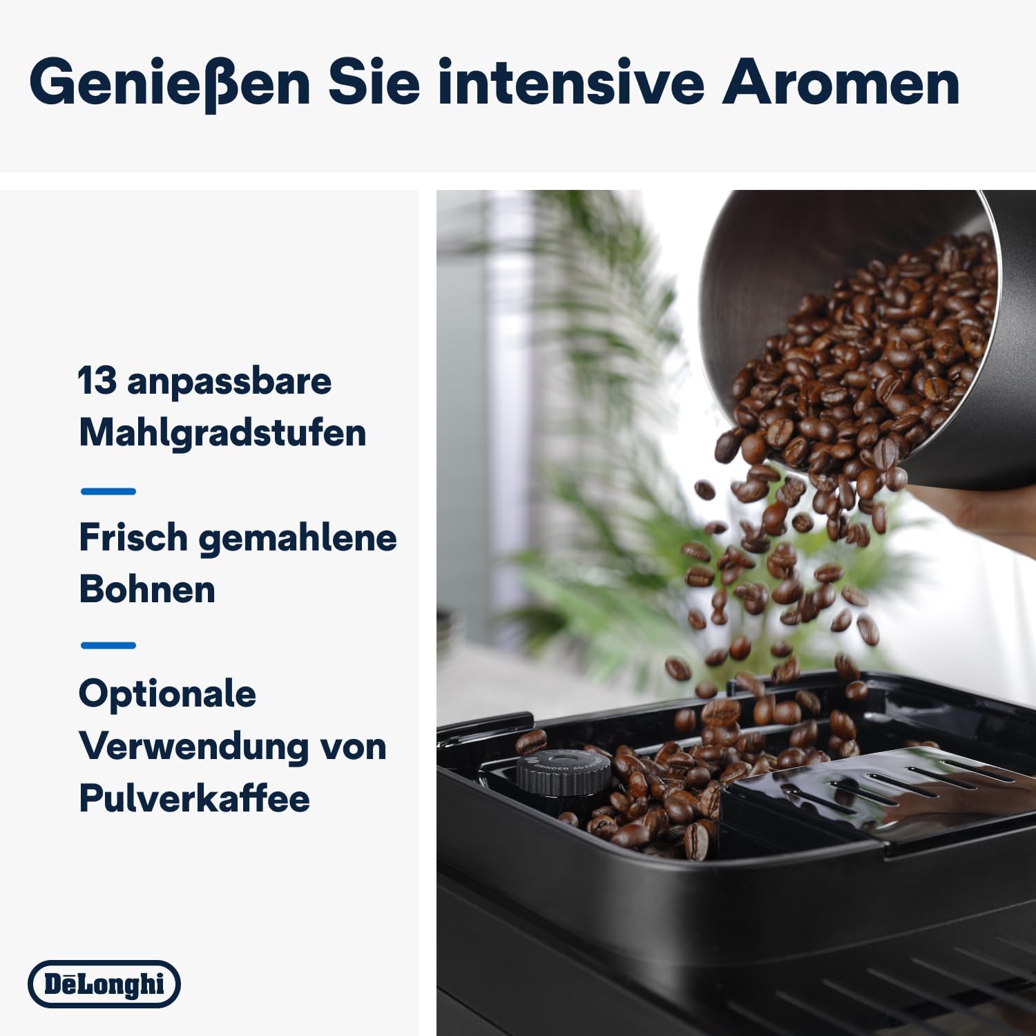 De'Longhi Magnifica Evo Next ECAM312.80.TB - Kaffeevollautomat, Titan