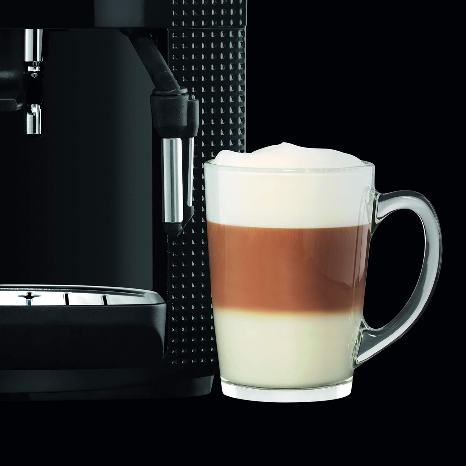 Krups Essential Kaffeemaschine Mühle Espressomaschine, Schwarz