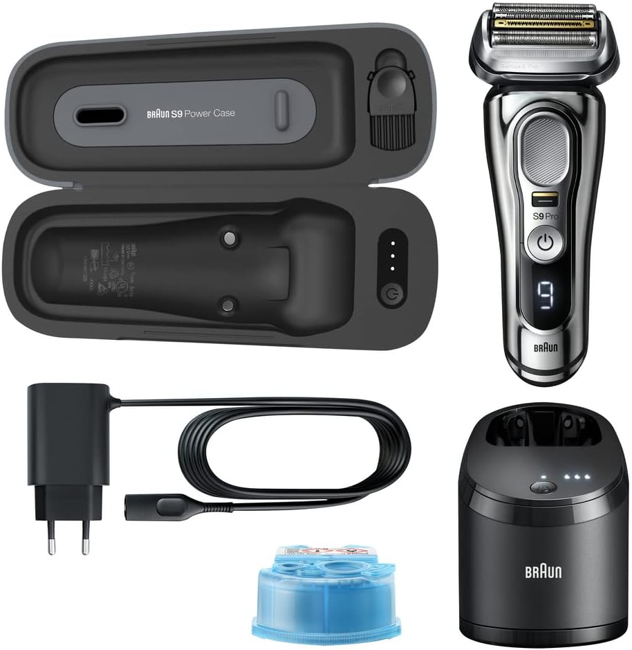 Braun Series 9 Pro Premium Elektrorasierer, 9497 cc, Silber