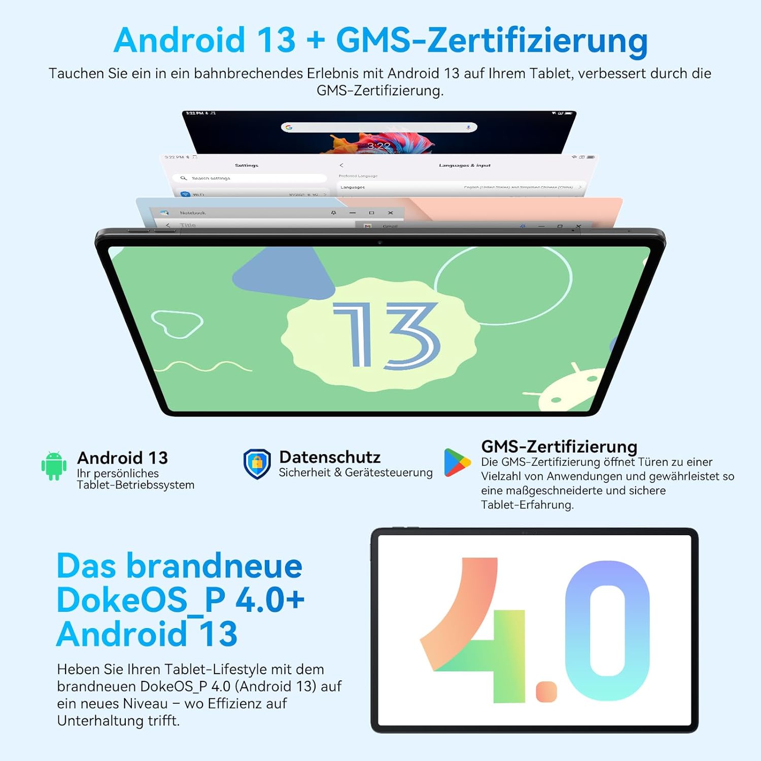 Blackview MEGA1 Tablet 12 Zoll