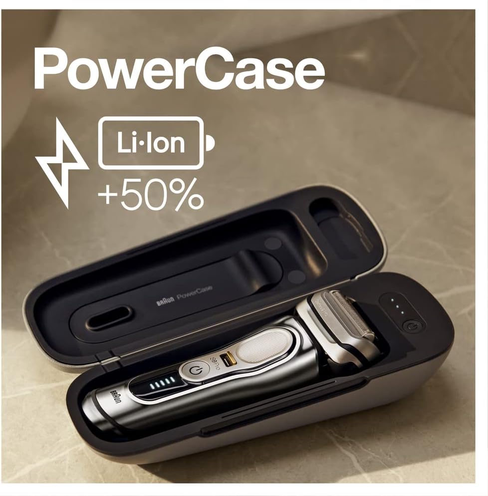 Braun Series 9 Pro Premium Elektrorasierer, 9497 cc, Silber