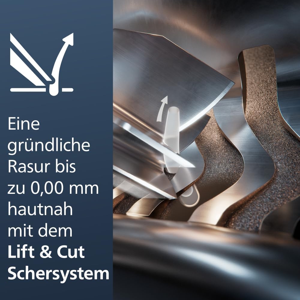 Philips Shaver S9000 Prestige – Elektrischer Nass- und Trockenrasierer (Modell SP9885/35)
