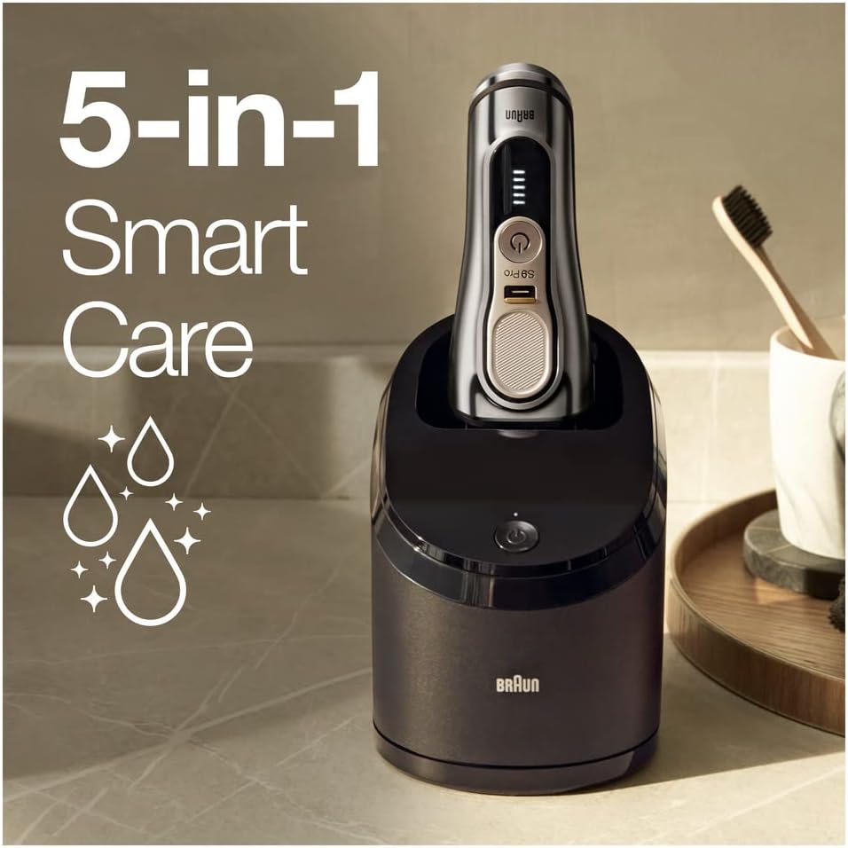 Braun Series 9 Pro Premium Elektrorasierer, 9486 cc, Chrom