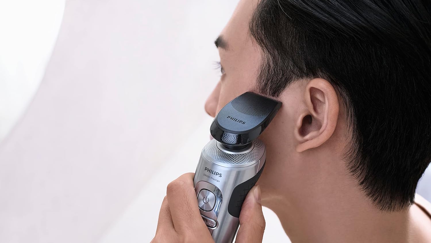 Philips Shaver S9000 Prestige – Elektrischer Nass- und Trockenrasierer (Modell SP9871/22)
