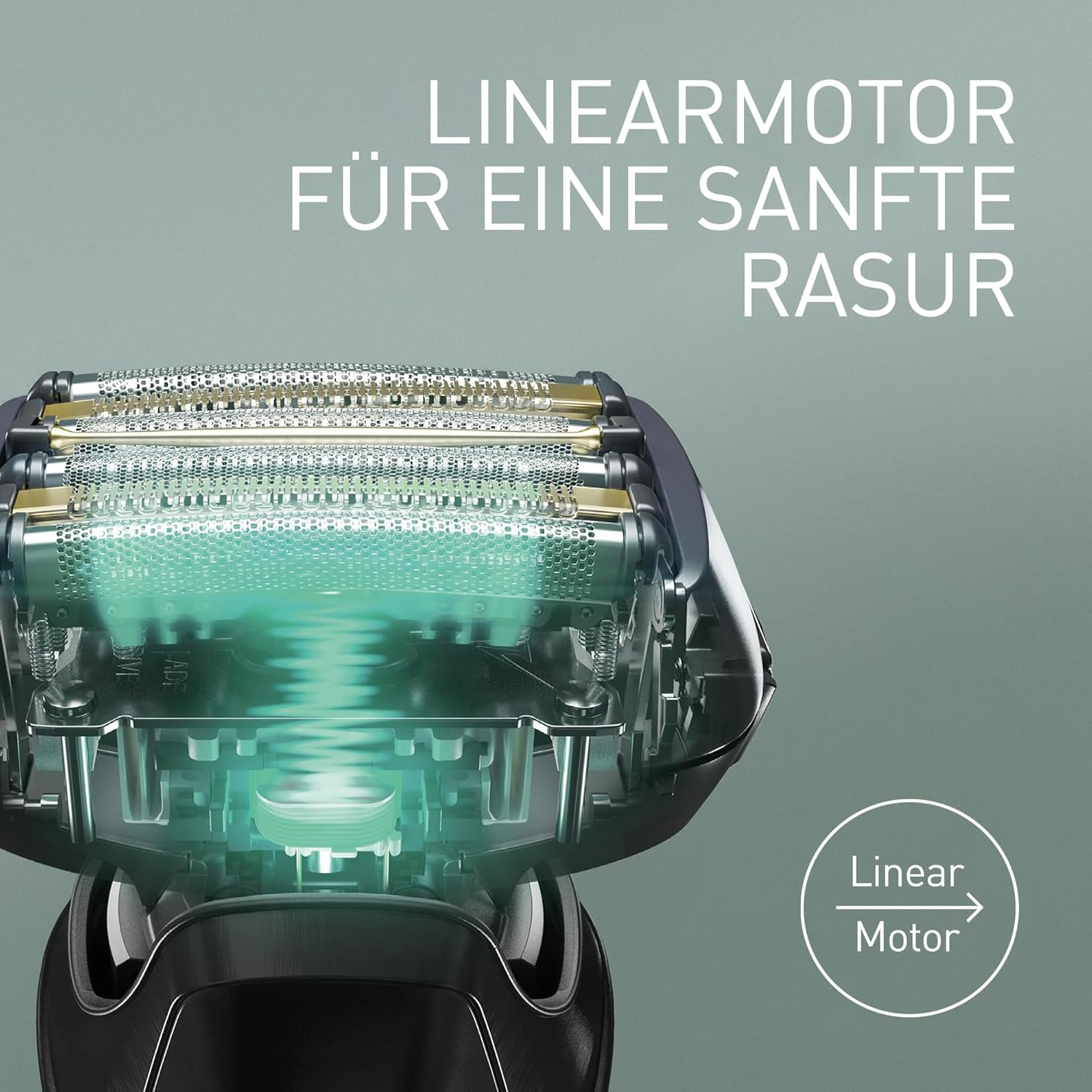 Panasonic ES-LS6A-K803 Herren-Nass- und Trockenrasierer mit 6 Klingen