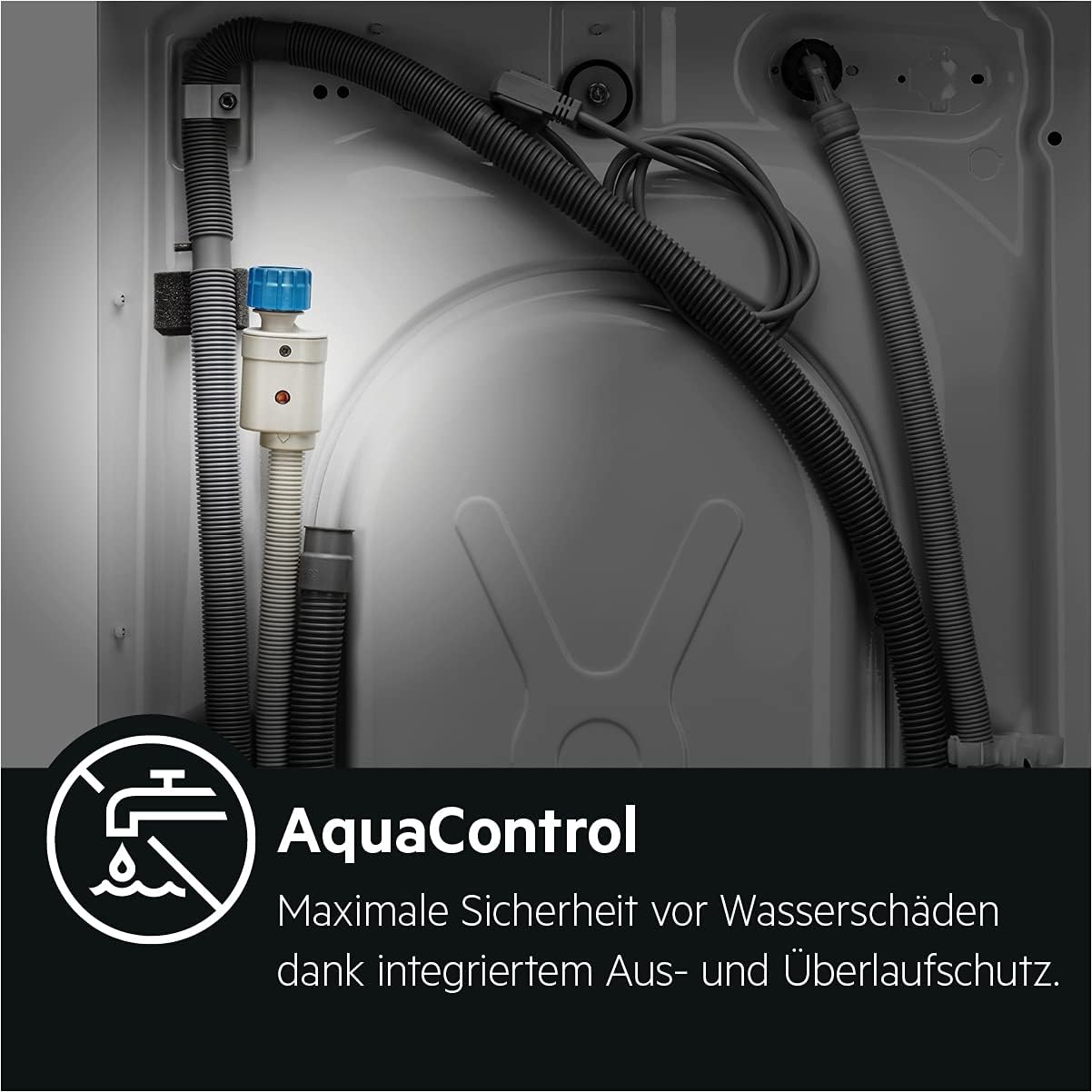 AEG L7WBA60680 Waschtrockner / DualSense - Schonende Pflege / 8 kg Wäsche / 1600 U/min Weiß