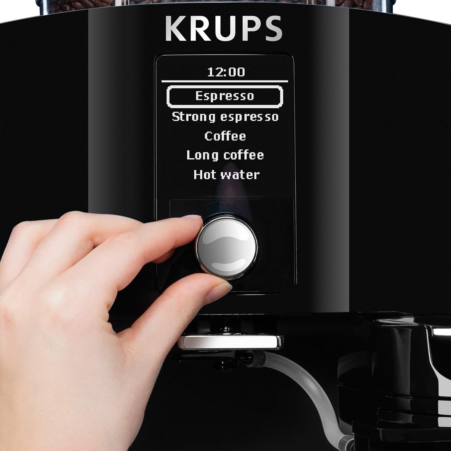 KRUPS EA8298 Kaffeevollautomat Latt'Espress One-Touch-Funktion