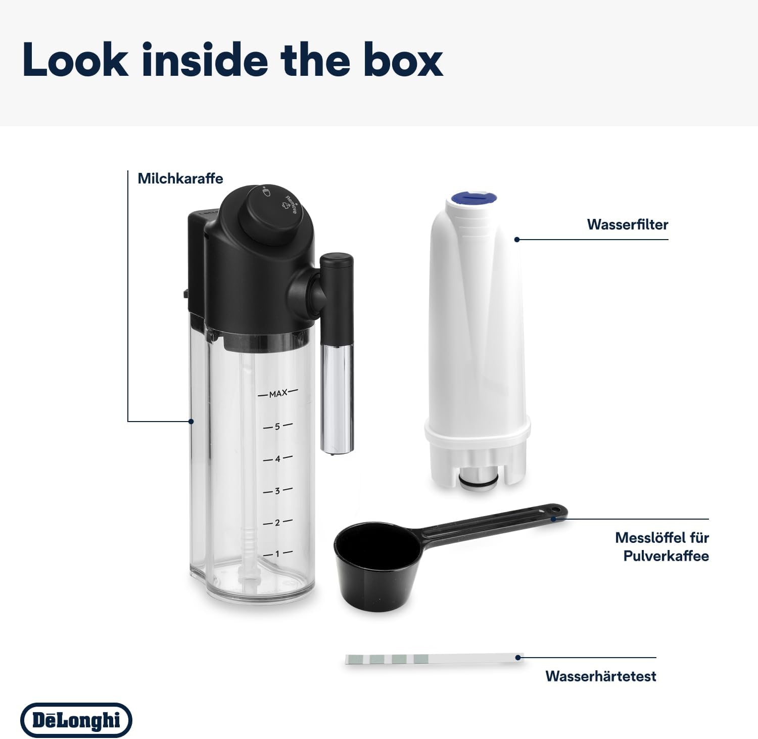 De'Longhi Magnifica Evo Next ECAM312.80.TB - Kaffeevollautomat, Titan