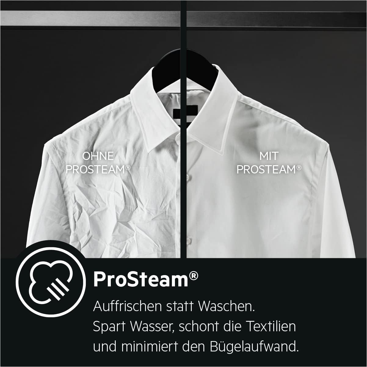 AEG L7WBA60680 Waschtrockner / DualSense - Schonende Pflege / 8 kg Wäsche / 1600 U/min Weiß