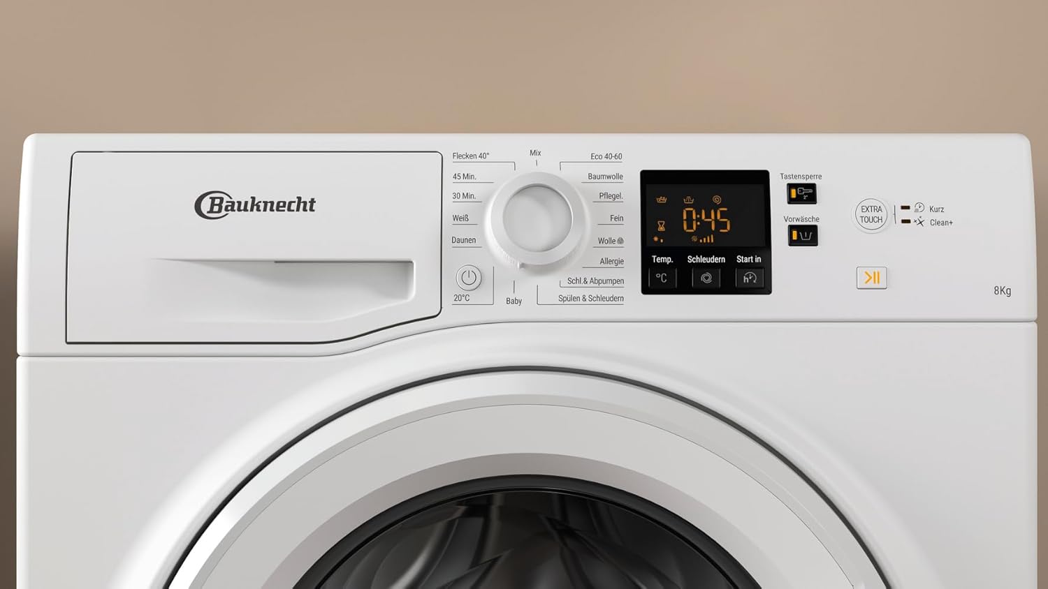 Bauknecht WAM 814 A Frontlader-Waschmaschine/8kg