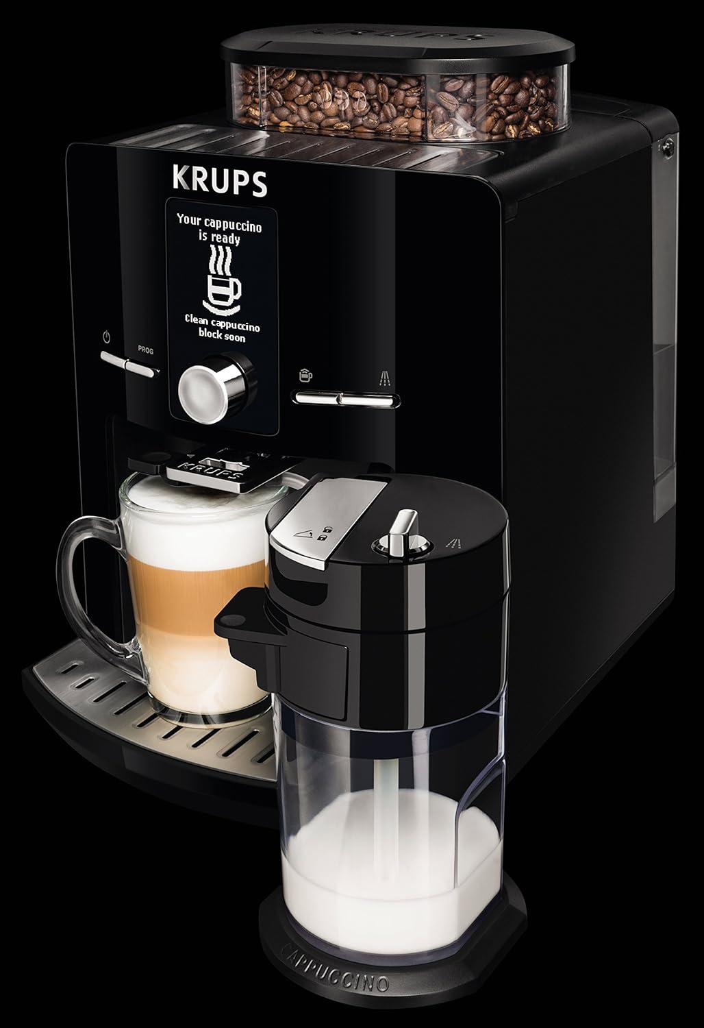 KRUPS EA8298 Kaffeevollautomat Latt'Espress One-Touch-Funktion