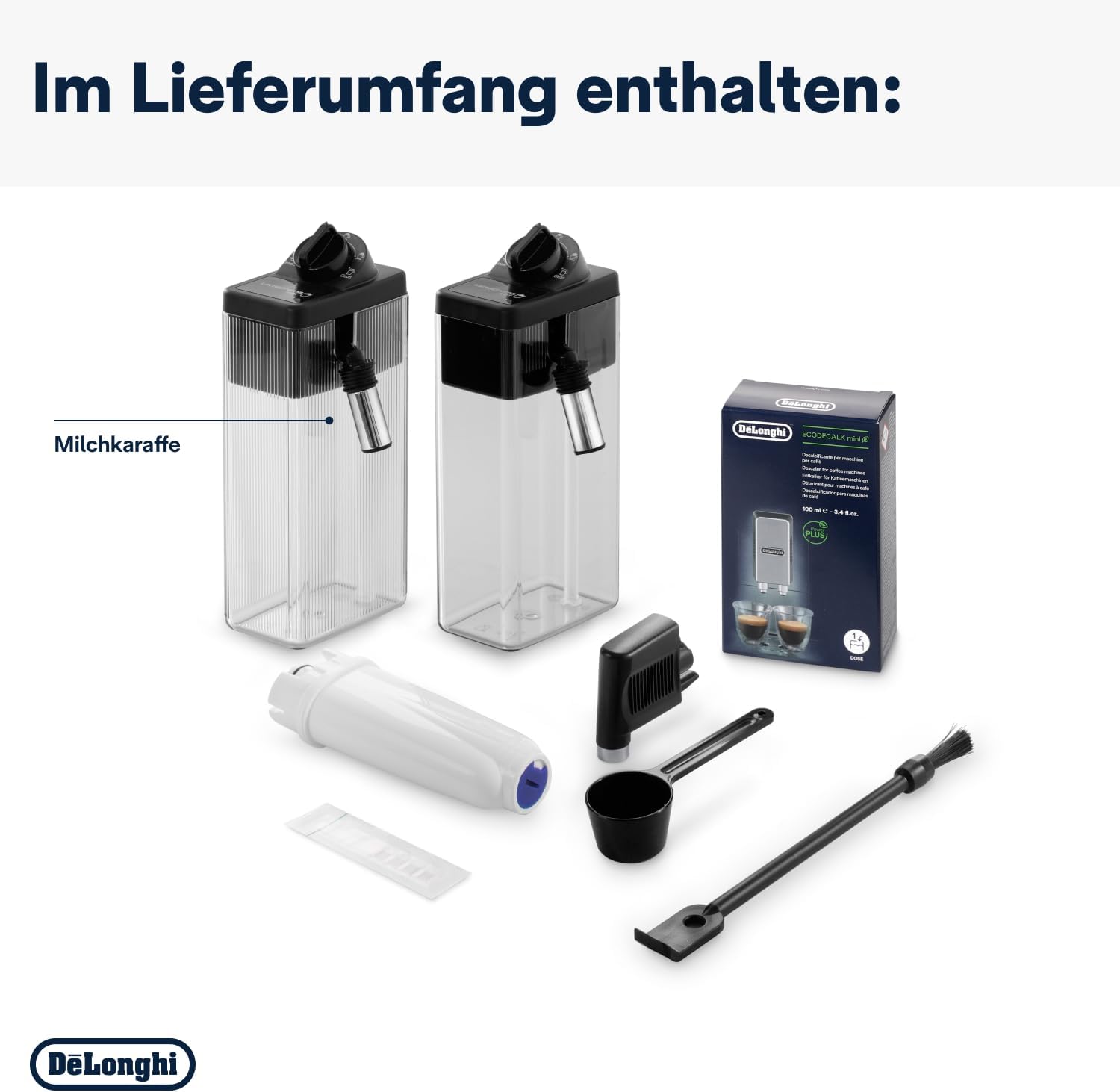 De'Longhi Dinamica Plus ECAM380.95.TB, Kaffeevollautomat, Titan/Schwarz