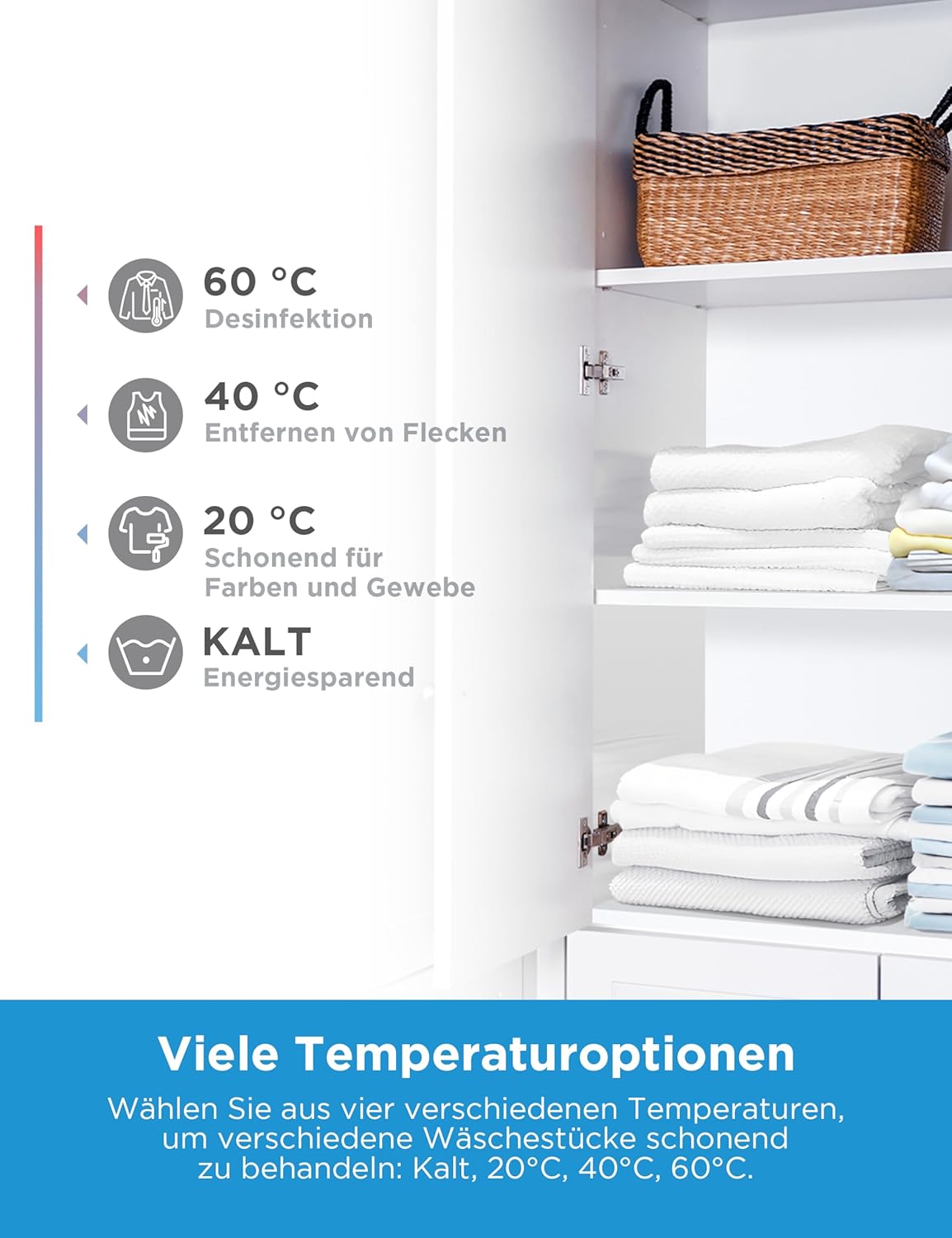 Midea MF10EW70B Waschmaschine/7 kg/1400 U/min, weiß