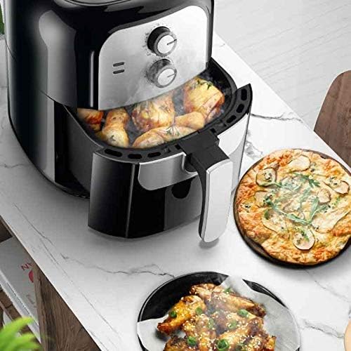 1400W 6L Luftfritteuse Große Kapazität Luftfritteuse Haushalt Rauchfreie Elektrische Bratpfanne Smart Touch Screen Frites Maschine Stabilisieren
