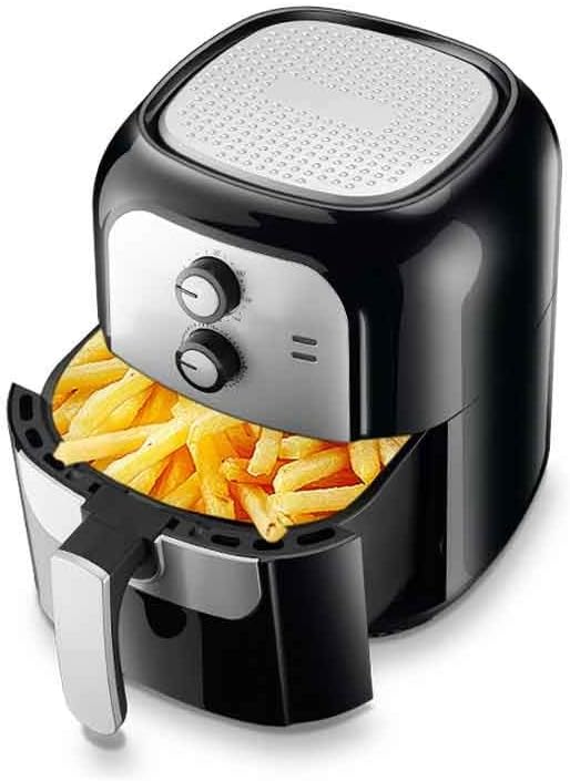 1400W 6L Luftfritteuse Große Kapazität Luftfritteuse Haushalt Rauchfreie Elektrische Bratpfanne Smart Touch Screen Frites Maschine Stabilisieren