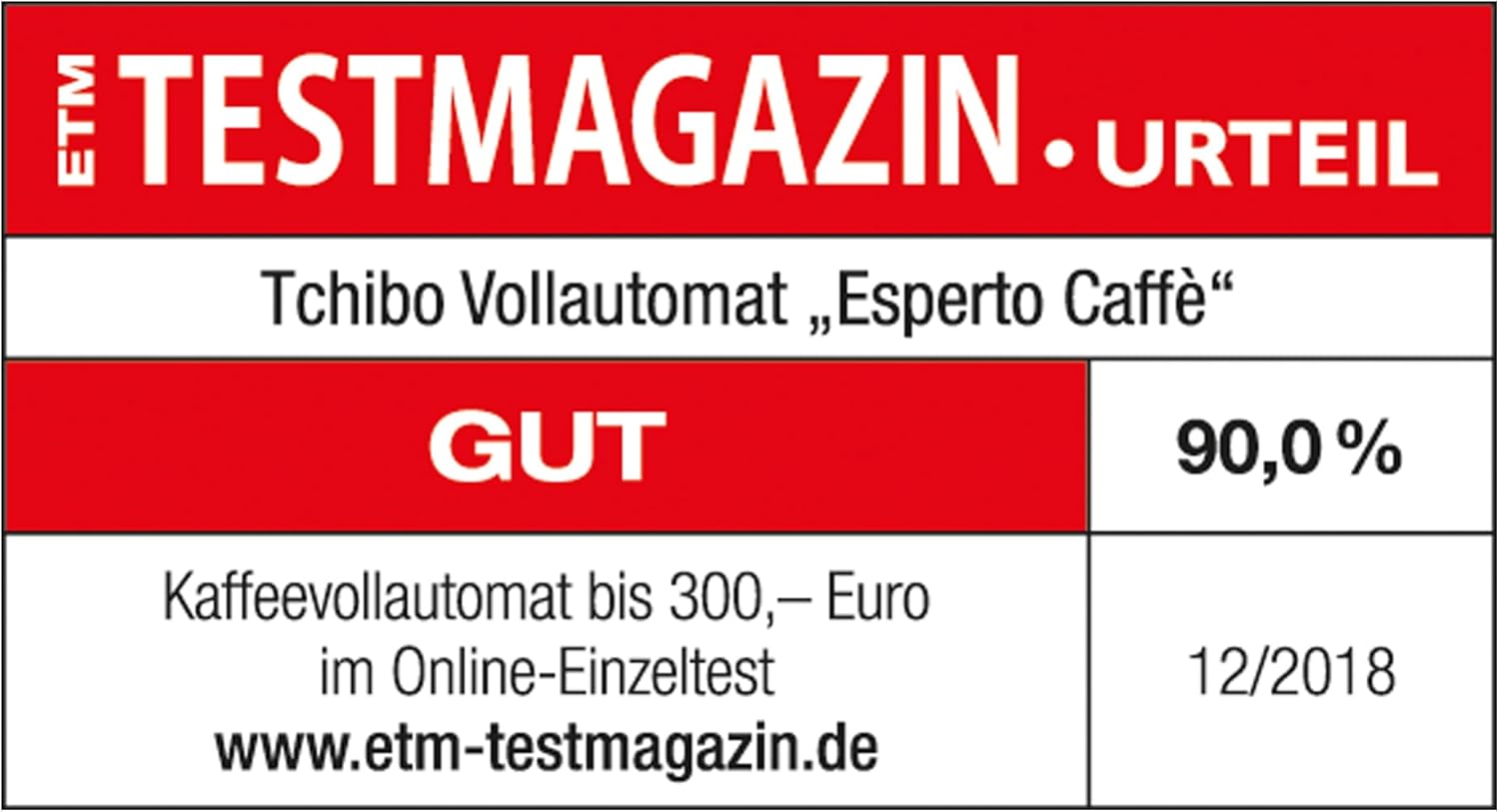 Tchibo Kaffeevollautomat Esperto Caffè für Caffè Crema und Espresso, Metallic Sand - INKLUSIVE Kaffeeprobierset GRATIS