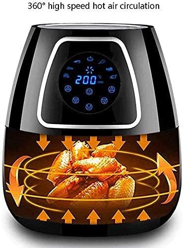 Luftfritteuse, Antihaft-Topf, Heißluftfritteuse, Backofen mit 7 programmierbaren Voreinstellungen zum Luftfrittieren, Braten, Backen und Braten, Kocher