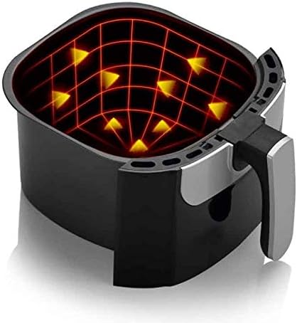 1400W 6L Luftfritteuse Große Kapazität Luftfritteuse Haushalt Rauchfreie Elektrische Bratpfanne Smart Touch Screen Frites Maschine Stabilisieren