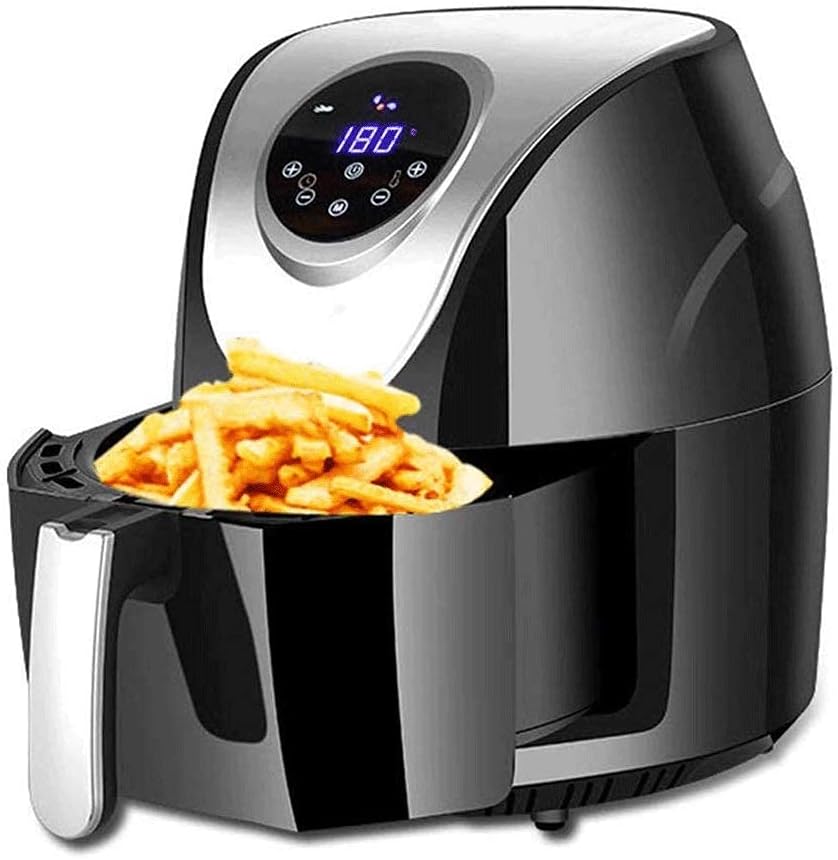 1800-W-Multifunktions-Luftfritteuse, Heißluftfritteusenofen, mit Korb/Ofen mit Schnelllufttechnologie, antihaftbeschichteter Frittierkorb mit extra großer Kapazität, für die Stabilisierung der Kü