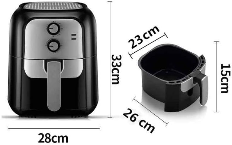 1400W 6L Luftfritteuse Große Kapazität Luftfritteuse Haushalt Rauchfreie Elektrische Bratpfanne Smart Touch Screen Frites Maschine Stabilisieren