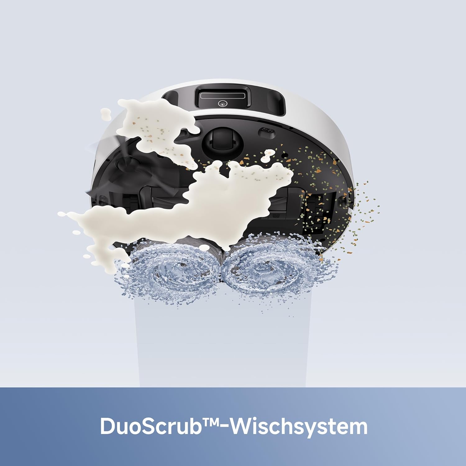MOVA E30 Ultra Roboterstaubsauger und -wischer mit automatischer Entleerung und Selbstreinigung des Wischers, 7.000Pa Saugleistung, 10,5 mm Wischeranhebung,260 Min,Ultraschall-Teppicherkennung