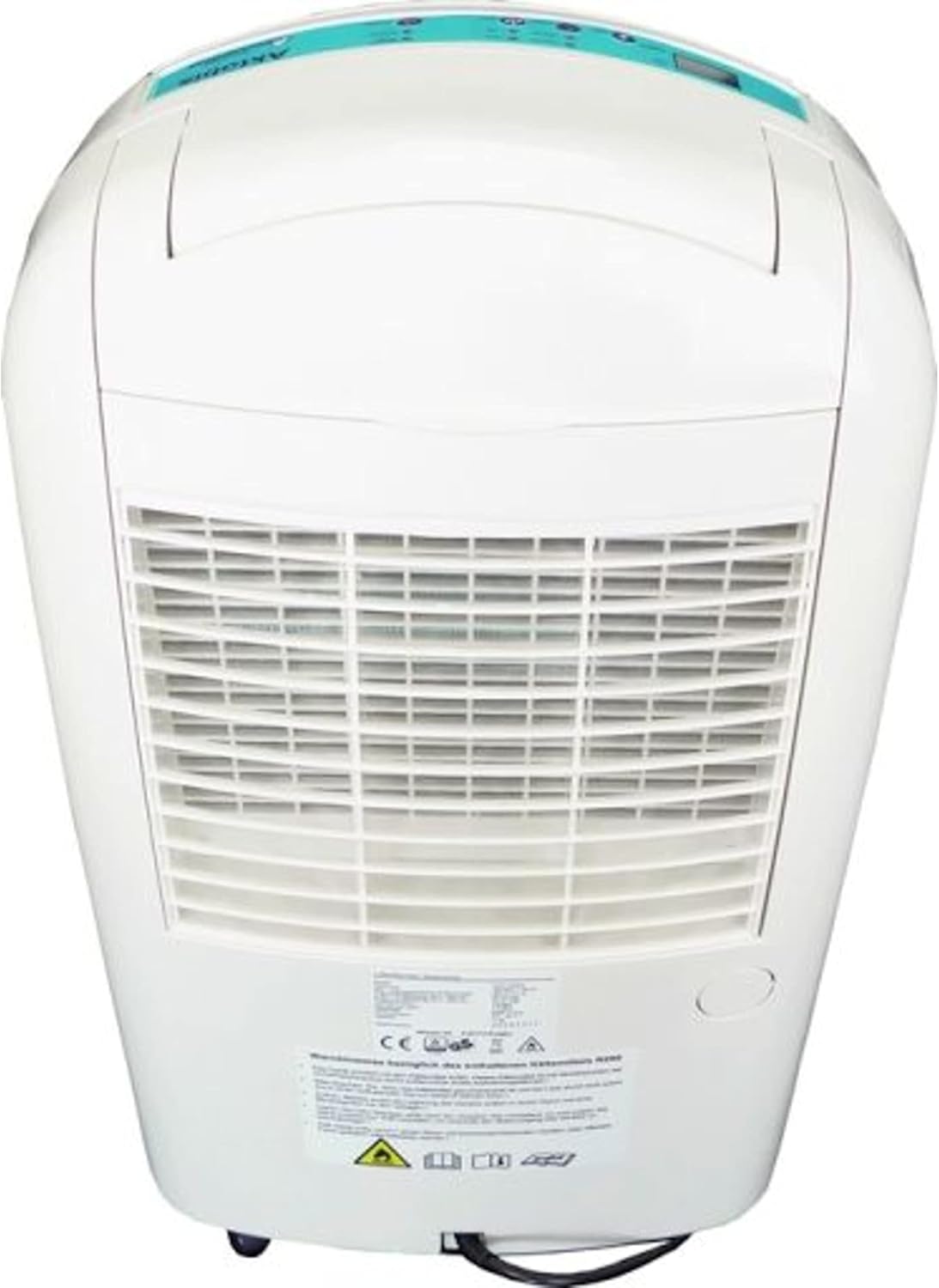 Aktobis Luftentfeuchter, Bautrockner WDH-520EB (bis 25 L/T + Digital), Weiß/Türkis