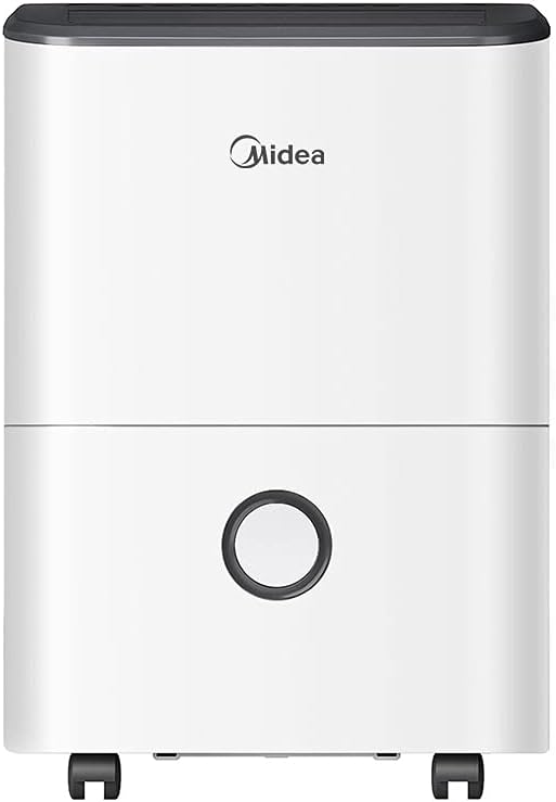 Midea Luftentfeuchter, 20L/24h, Raumgröße ca.100m³(40m²), DF-20DEN7-WF, APP-fähig, 24H Timer, Wassertank 3L, Weiß