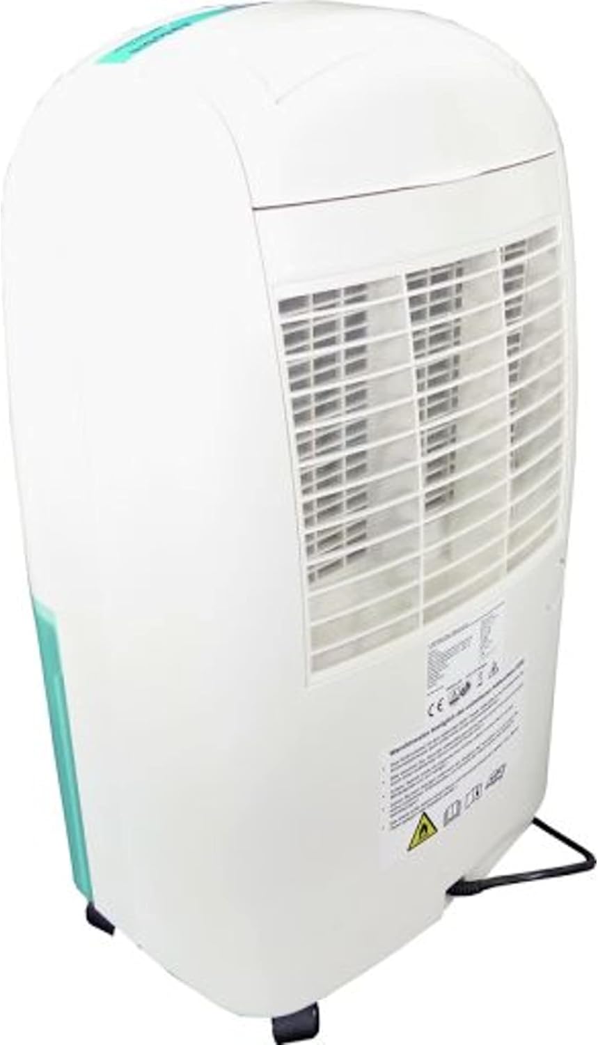 Aktobis Luftentfeuchter, Bautrockner WDH-520EB (bis 25 L/T + Digital), Weiß/Türkis