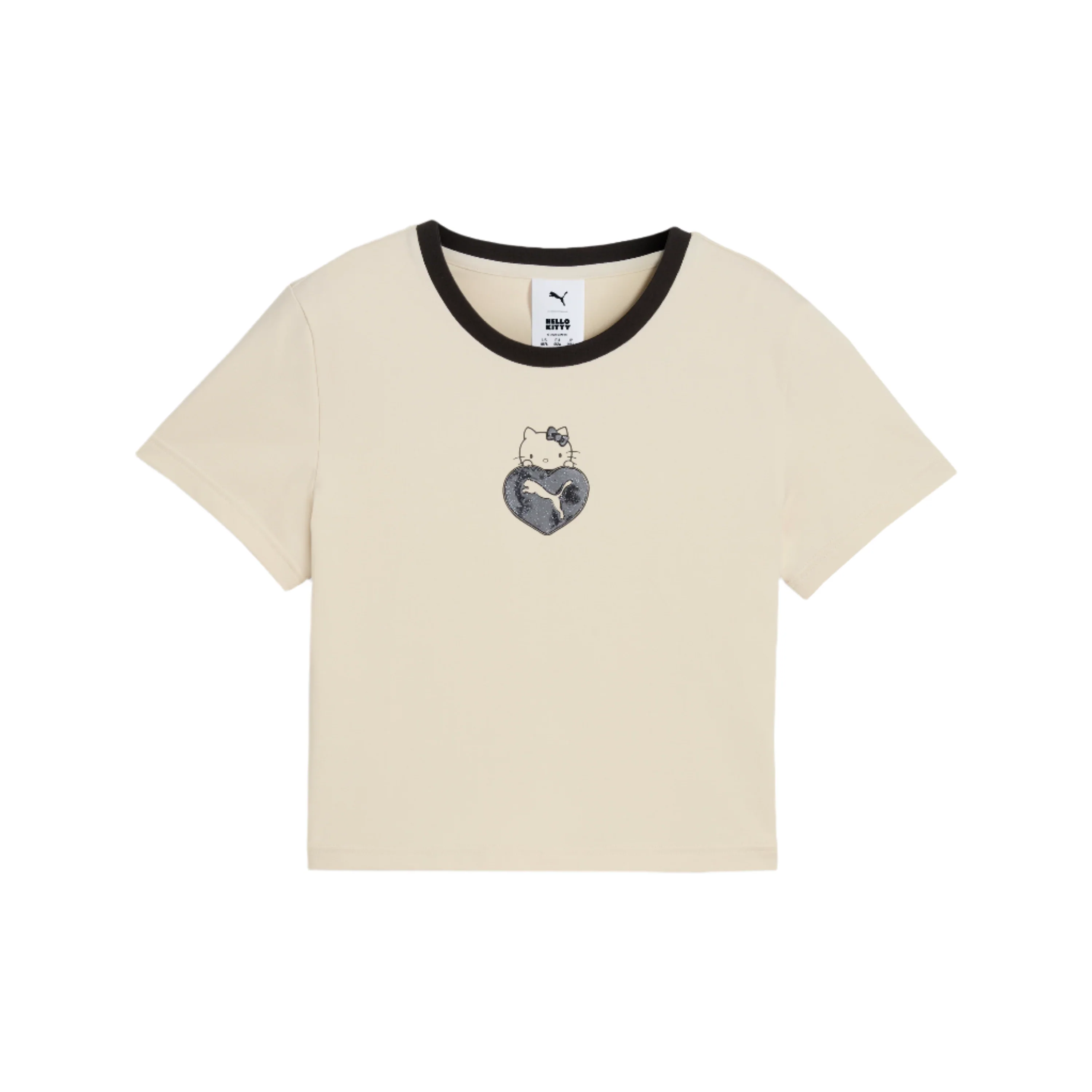 Hello Kitty x PUMA Graphic Baby Tee (Alpine Snow)