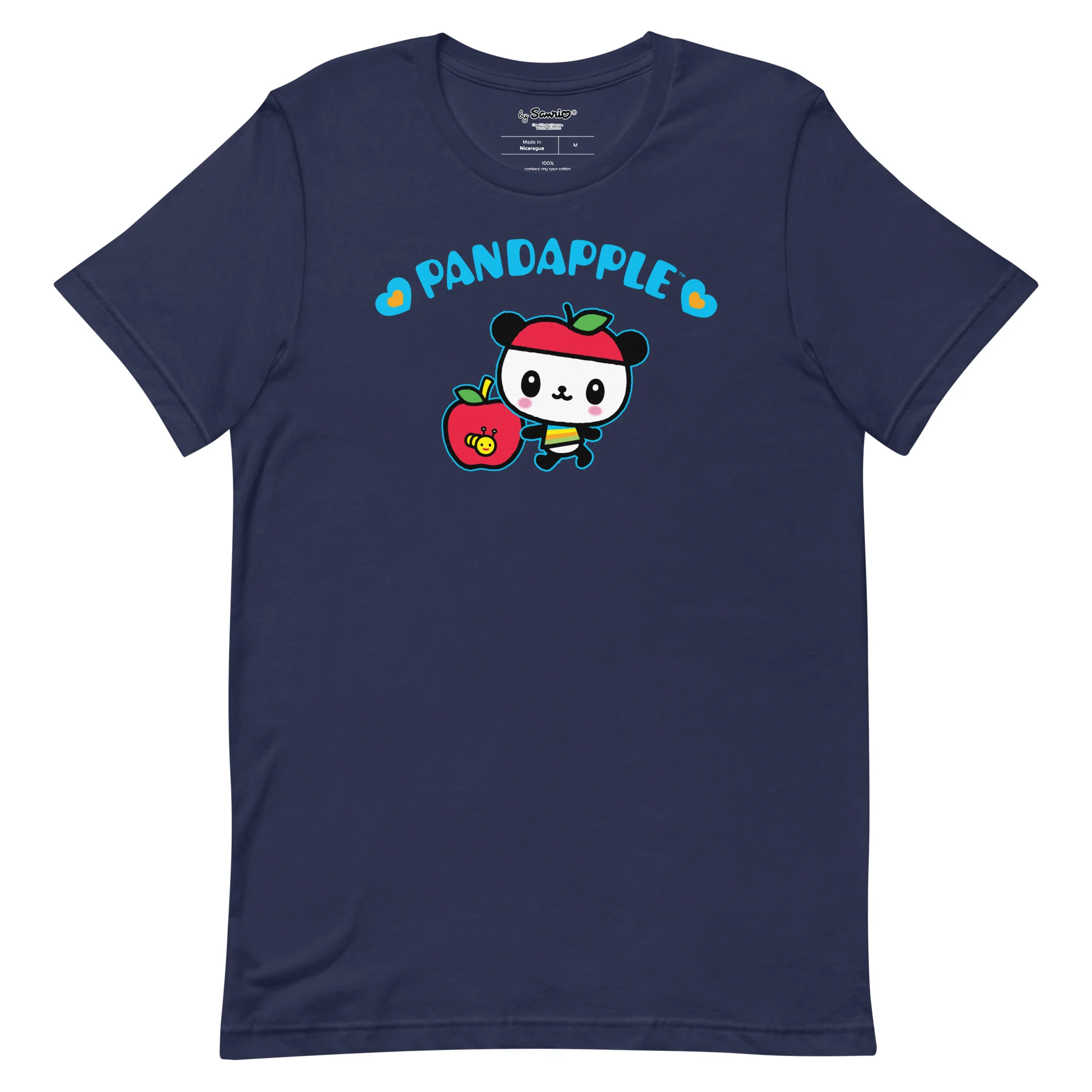 Pandapple Blue Hearts Tee